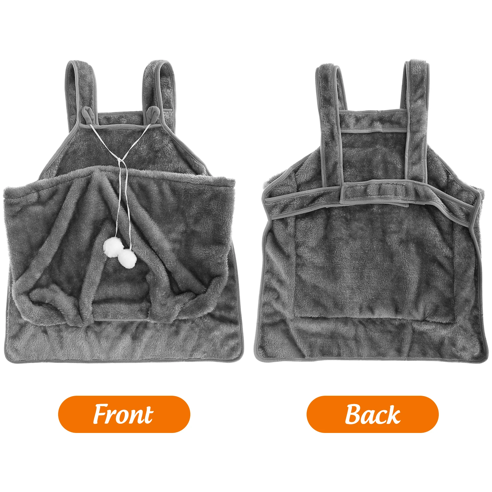 

1pc Pet Carrier Bag Lightweight Portable Outdoor Chest For Small Pets Cozy Warm Sleeping Harness Apron For Pet Dog Holding Apron