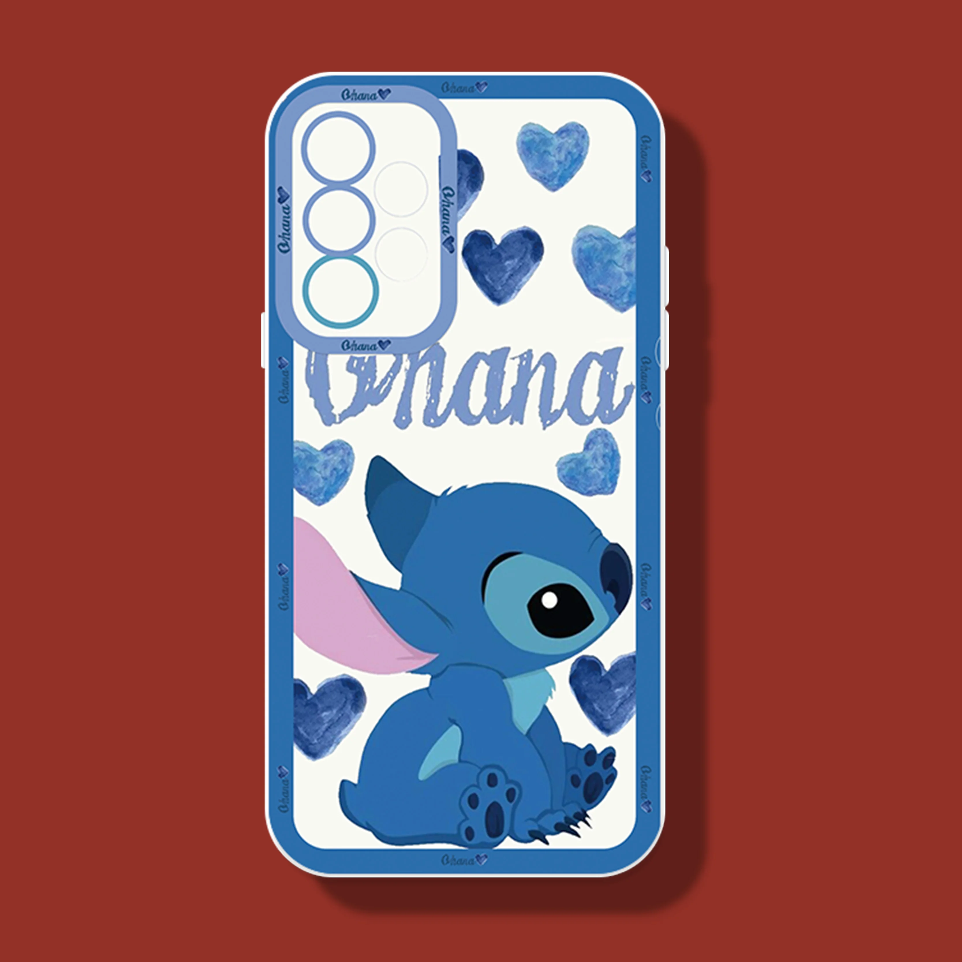 

Disney Stitch Cool For Samsung Galaxy A03 A04E A23 A22 A21S A20S A10S A03S A02 4G 5G Angel Eyes Phone Case