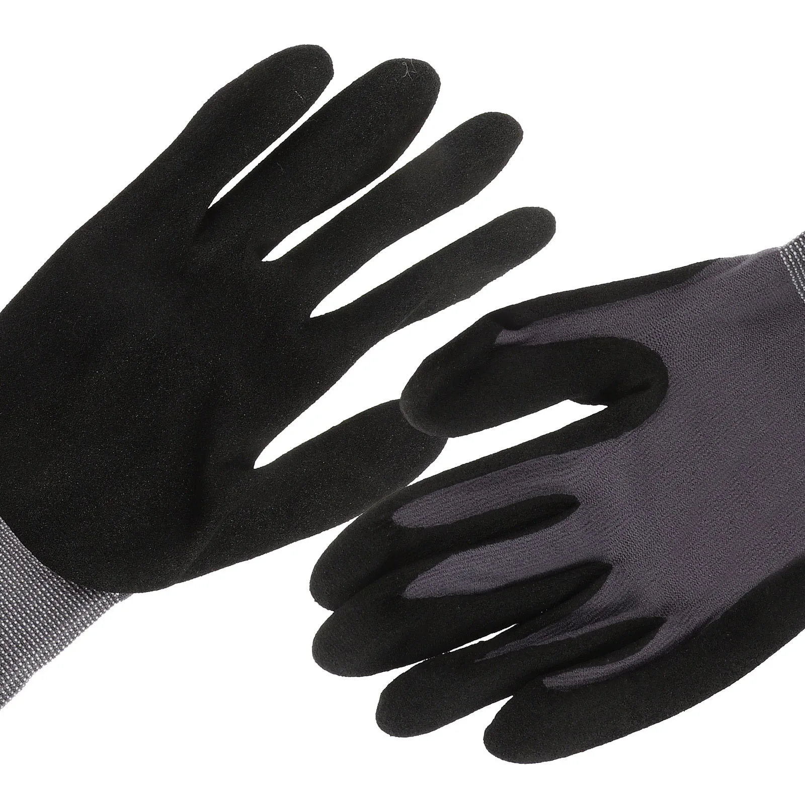 1 زوج قفازات البستنة النايلون مقاوم للماء قطع مقاومة السلامة واقية ارتداء قفازات العمل المقاومة للقطع