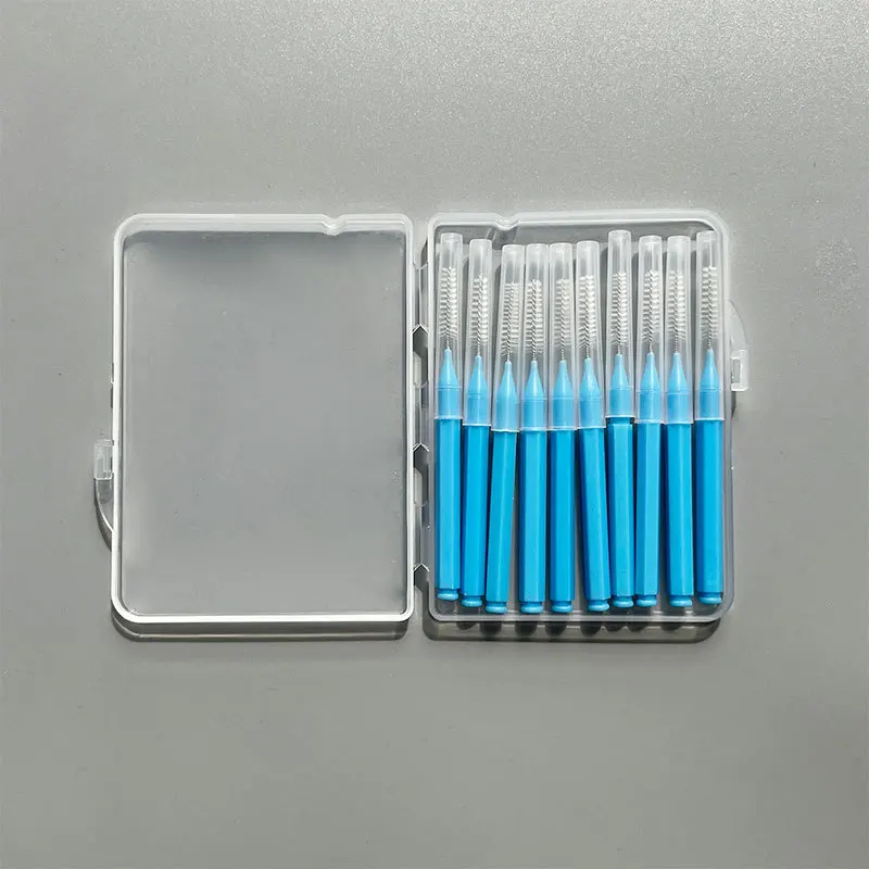 10 قطعة I-نوع دفع سحب فرشاة بين الأسنان تنظيف بين الأسنان العناية بالفم تقويم الأسنان I شكل خيط تنظيف الأسنان أدوات تنظيف الخيط #3