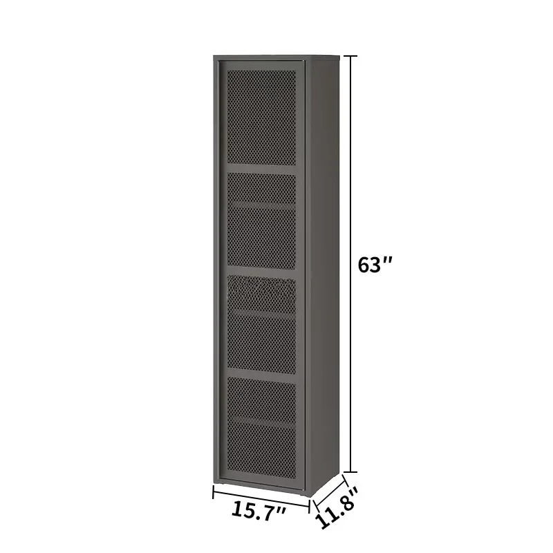 Multi-layer wall storage cabinets Household steel storage cabinets Balcony storage tool cabinets