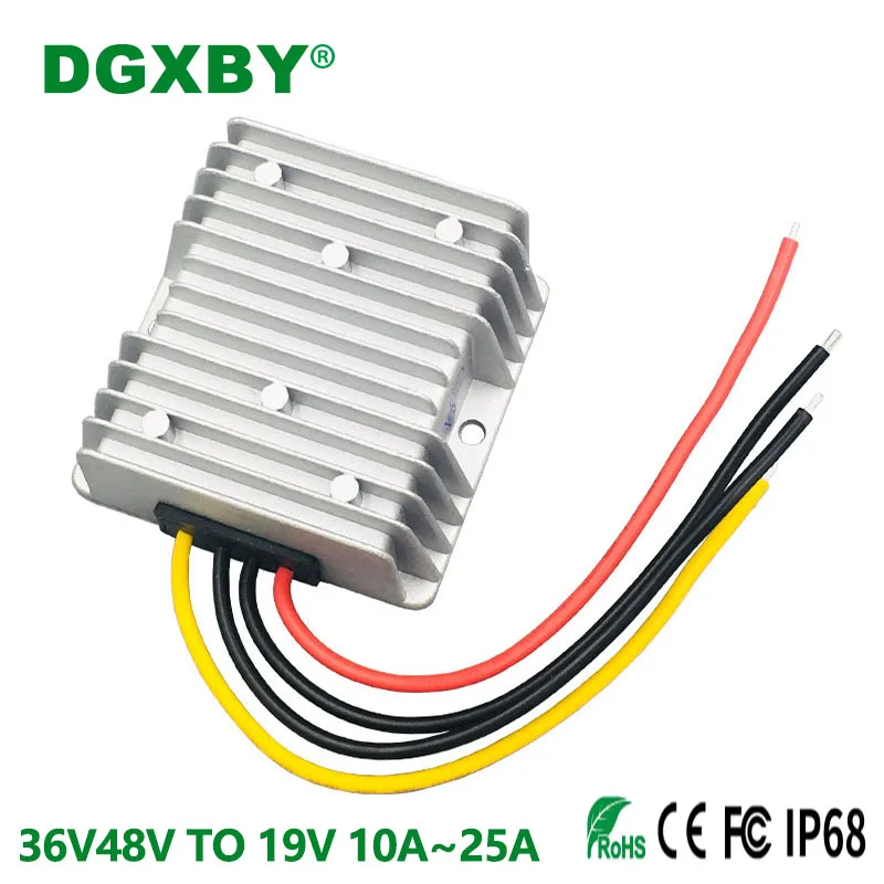 

36V48V to 19V Power Converter 10A 15A 20A 25A Car Notebook Computer Modified Power Supply 30-60V to 19V Regulator CE RoHS