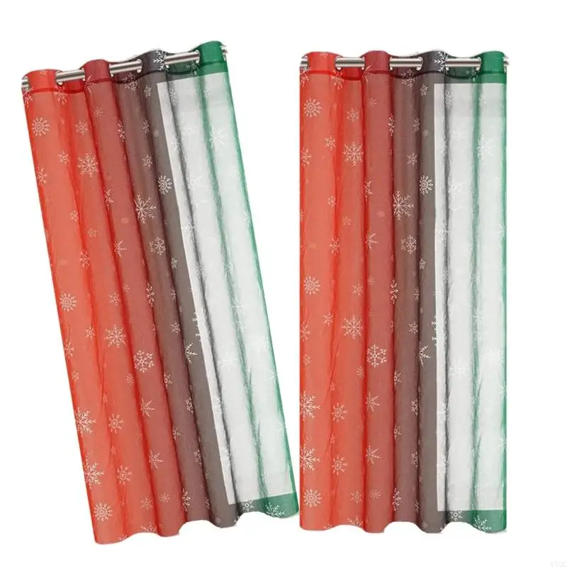 Bông tuyết thoáng mát rèm cửa lọc đầy màu sắc ánh sáng màu vải polyester hiện đại Y4QC