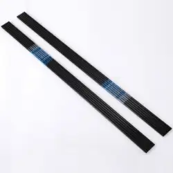 ID 4.2mm aste per frecce in carbonio puro 32 ''Spine 300/350/400/500/600/700/800/900/1000 accessorio per tiro con l'arco fai da te