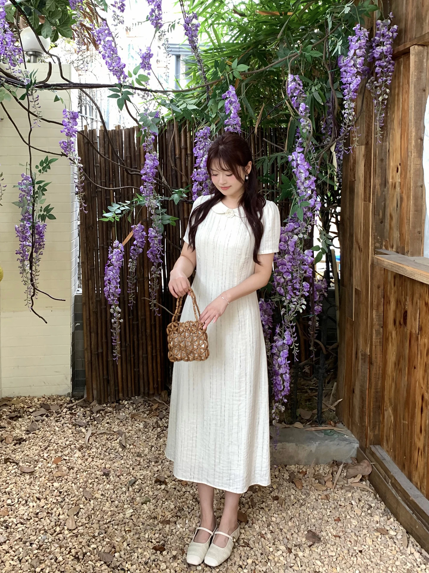 

Новое платье в китайском стиле больших размеров, ретро-платье-ципао с высокой талией, из мягкой вискозы и нейлона, весенне-летнее повседневное платье А-силуэта