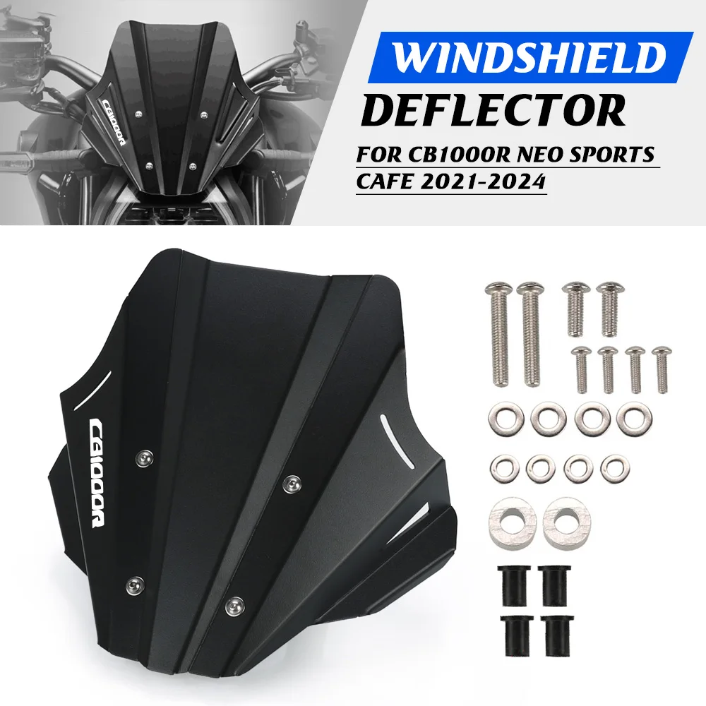 

Motorcycle Windshield For HONDA CB1000R Neo Sports Cafe CB1000 R CB 1000 R 2021-2024 Windscreen Wind Shield Deflectore Fairing
