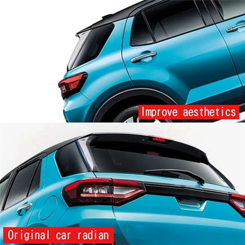 

AB96-Car Rear Window Side Spoiler Wing Trim For Toyota Raize 2020 2021