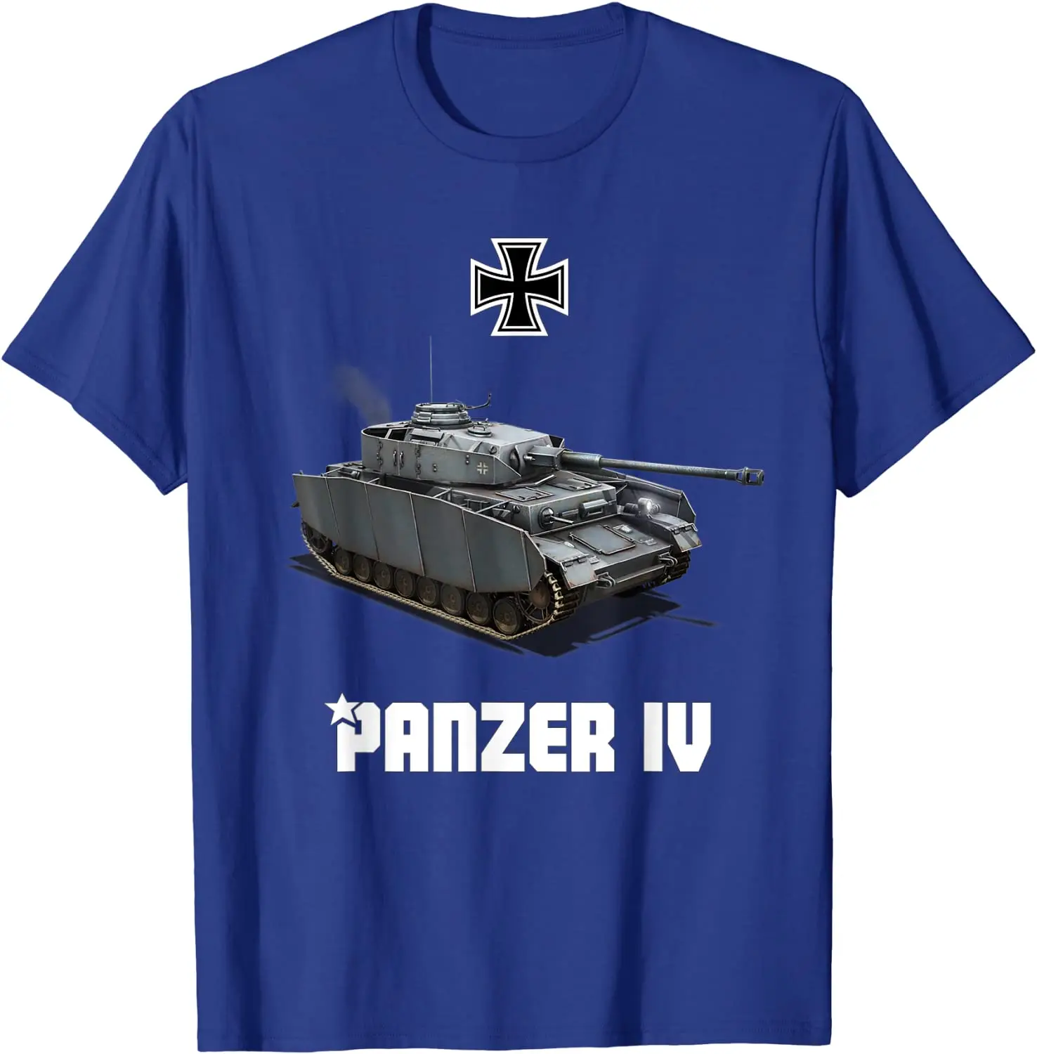 Panzer IV Ausf.G and H WWII German Medium Tank T-Shirt. Premium Cotton Short Sleeve O-Neck Mens T Shirt New S-3XL