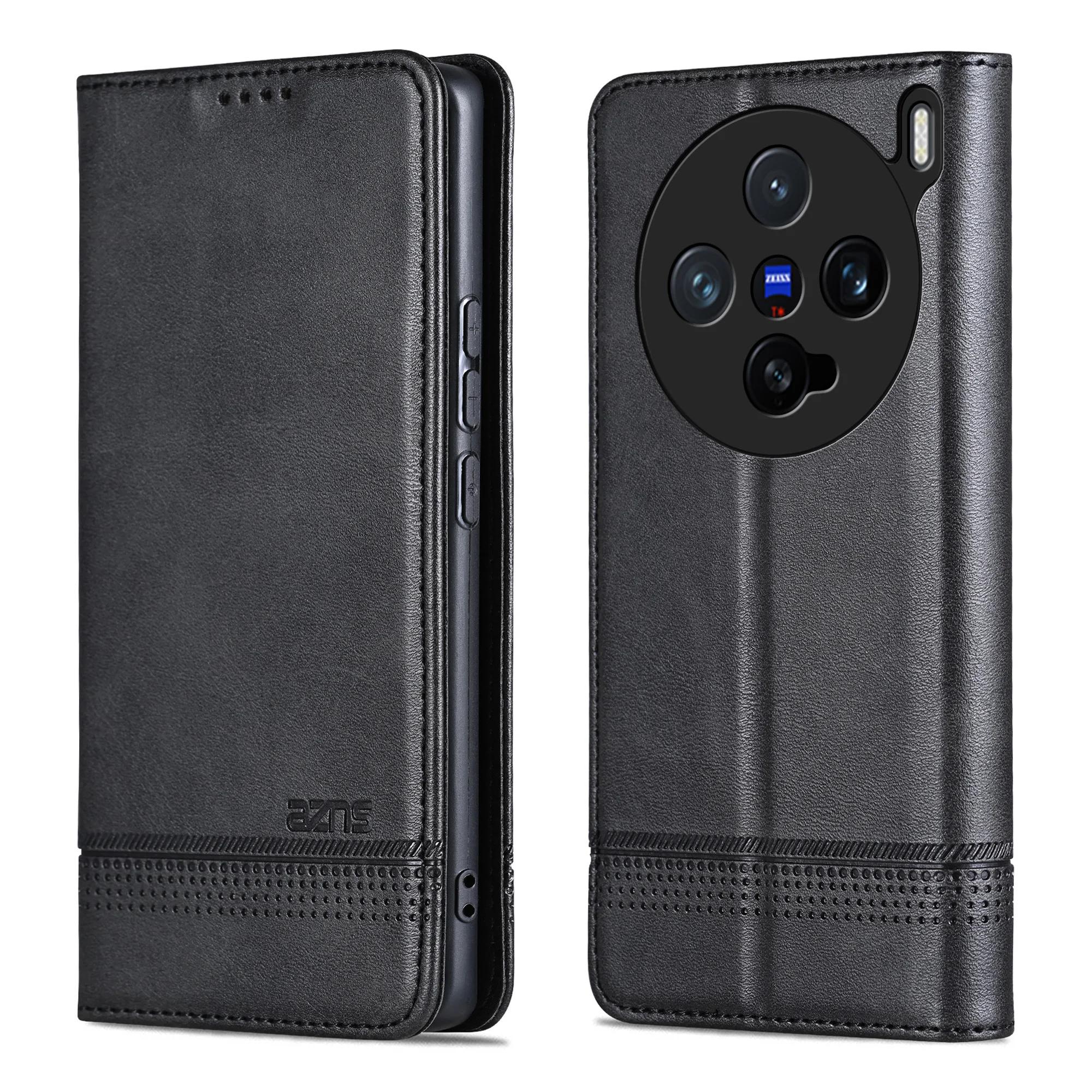 Flip leather Magnetic closed Cover For vivo X200 Pro X200 Pro mini Card slot wallet Fall prevention Phone Case