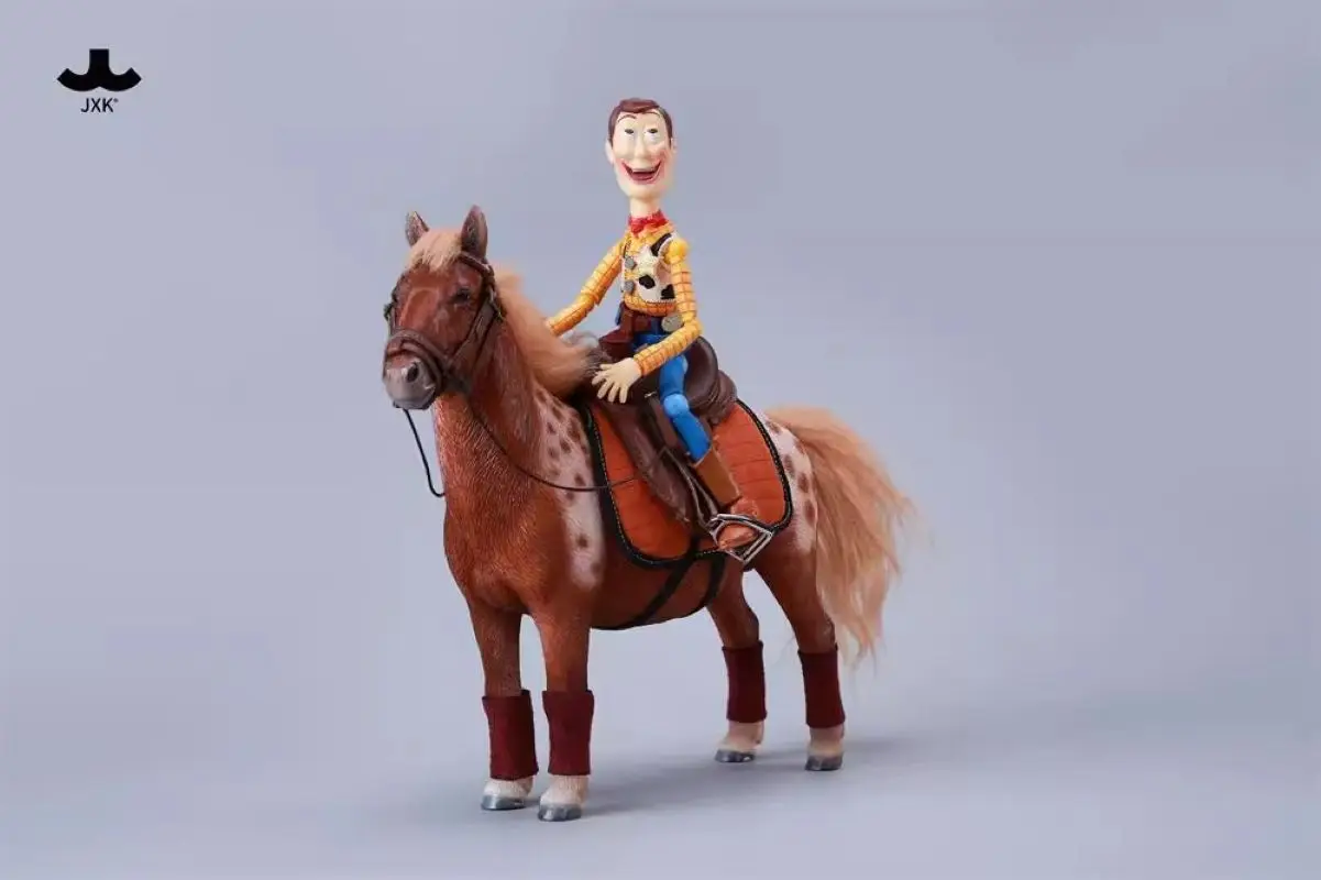 JXK JXK270 1/6 Akcesoria dla żołnierzy Qi Liu Hai Mały Kucyk Symulowane Zwierzęta Model Zabawka Pasuje do Figurki Akcji 12'' Dostępne w Magazynie