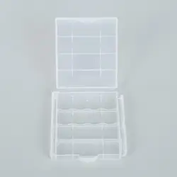 Free shipping Plastic Battery Holder Box Container For AA AAA 18650 1450016340 17500 CR123A Battery Storage Boxes Case Cover