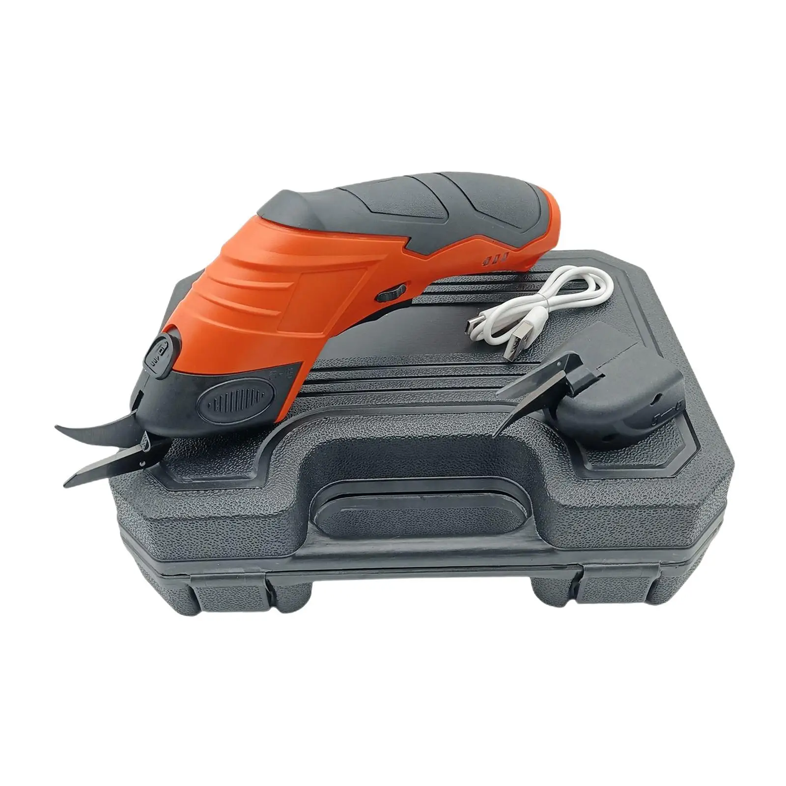 Electric Scissors USB Rechargeable Professional Cutting Tool Shears Box Cutter for Scrapbooking Carpet Sewing Cardboard Crafts