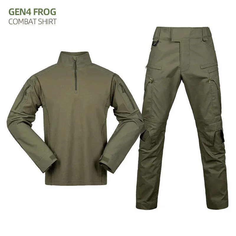 New GEN4 Tactical Suit Uniform Suit Camouflage Hunting Shirts Pants Paintball Clothes Set