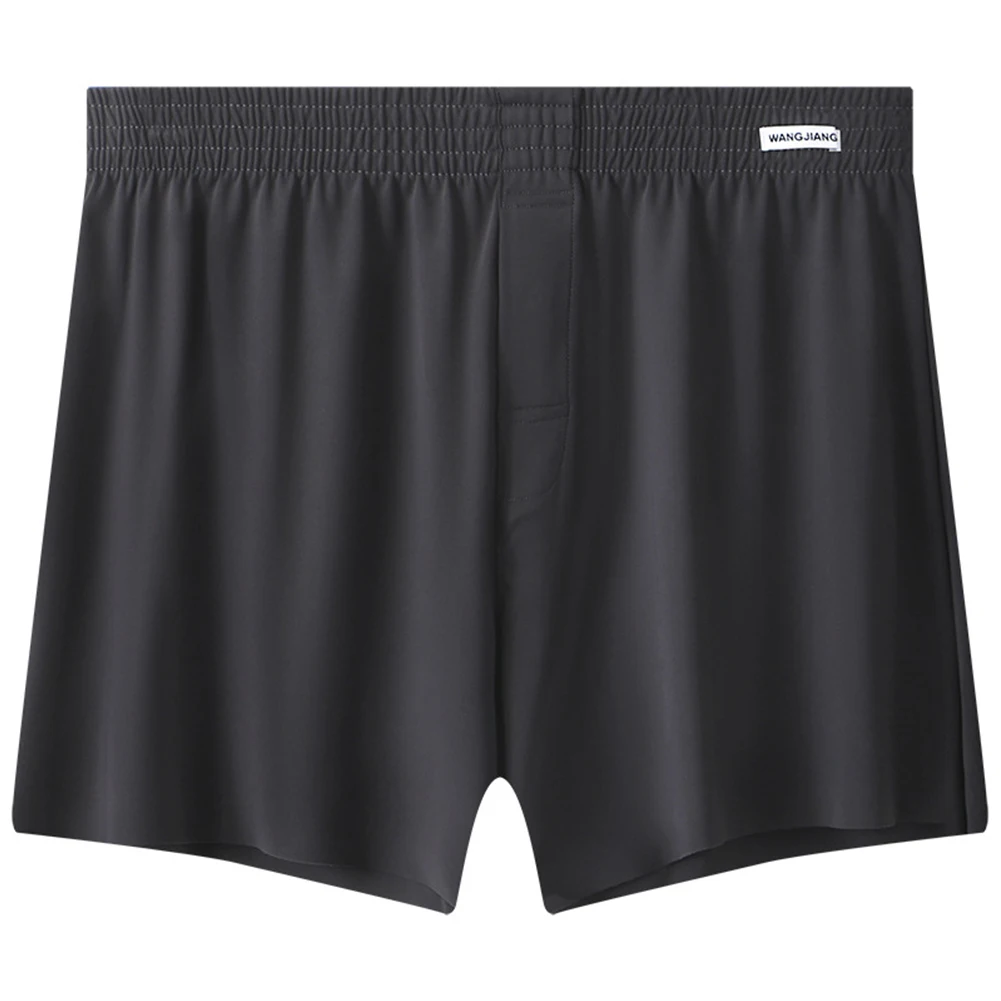 Comfortable Homewear Underwear Boxer Breathable L M White Men Boxer Shorts 24 Spandex Material 76 Polyamide Fabric