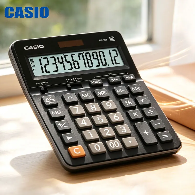 Casio GX-12B/GX-14B/GX-120B/AX-12B/MX-12B Highly sophisticated and reliable business calculator with wide-range independent keys