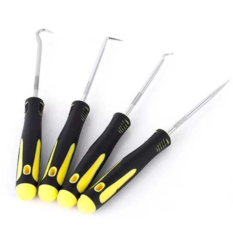9Pieces Long and Short Hook Set, Hose Removal Hook Set, Car Hook, Oil Seal Puller, O-Ring Hook, Vacuum Hoses Trim Dropship