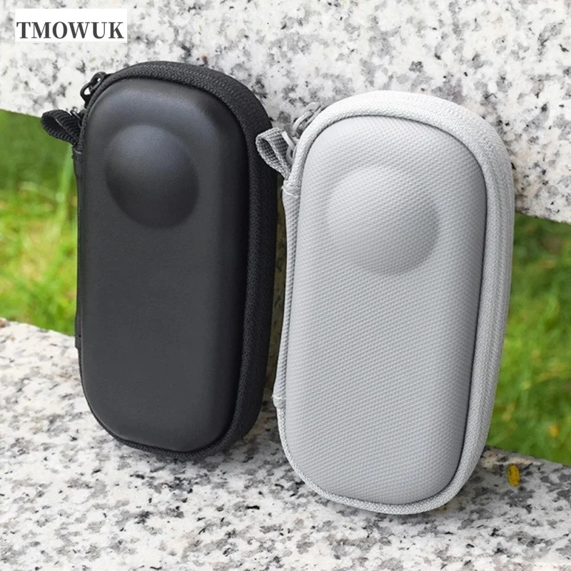 

For Insta 360 X2 Action Camera Accessory For Insta360 X3 Mini Shell Box PU Protective Travel Bag Hard Carrying Case