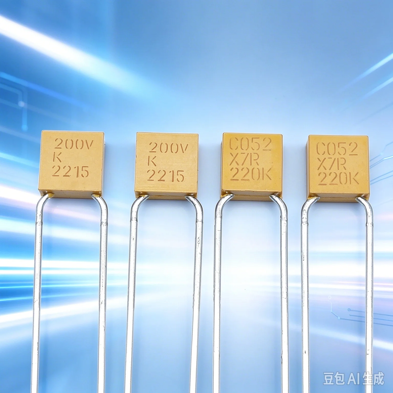 50pcs  for KEMET Multilayer Ceramic Capacitor 200V 22P 10% Tolerance
