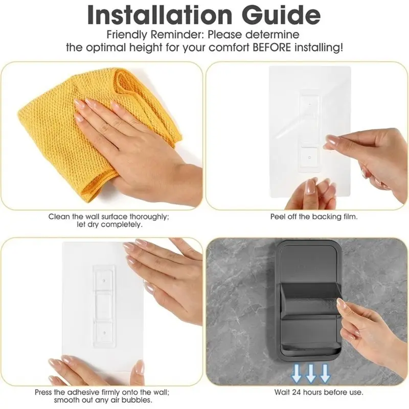 ABGH-Shower Foot Rest For Shaving Legs, No Drill Strong Adhesive Non Slip Foot Pedal Wash Accessories