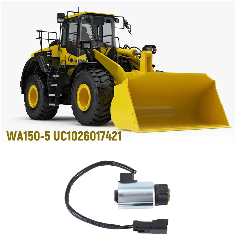 

A029-Excavator Accessories Solenoid Valve WA150-5 UC1026017421 For Komatsu Wheel Loader