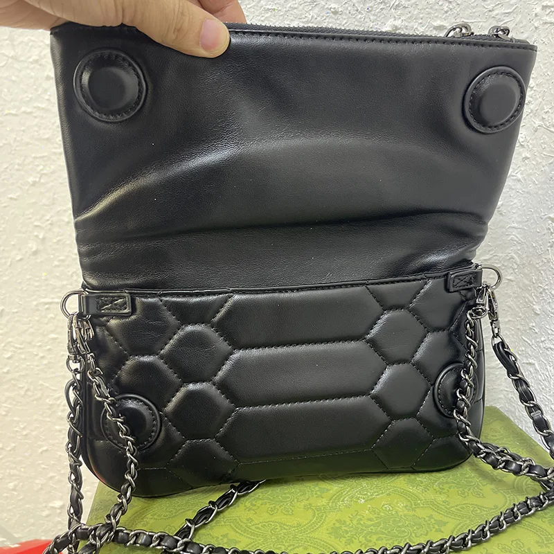 Sac bandoulière pour femme, sacs à épaule de créateur avec décoration en forme d'aile, accessoire de