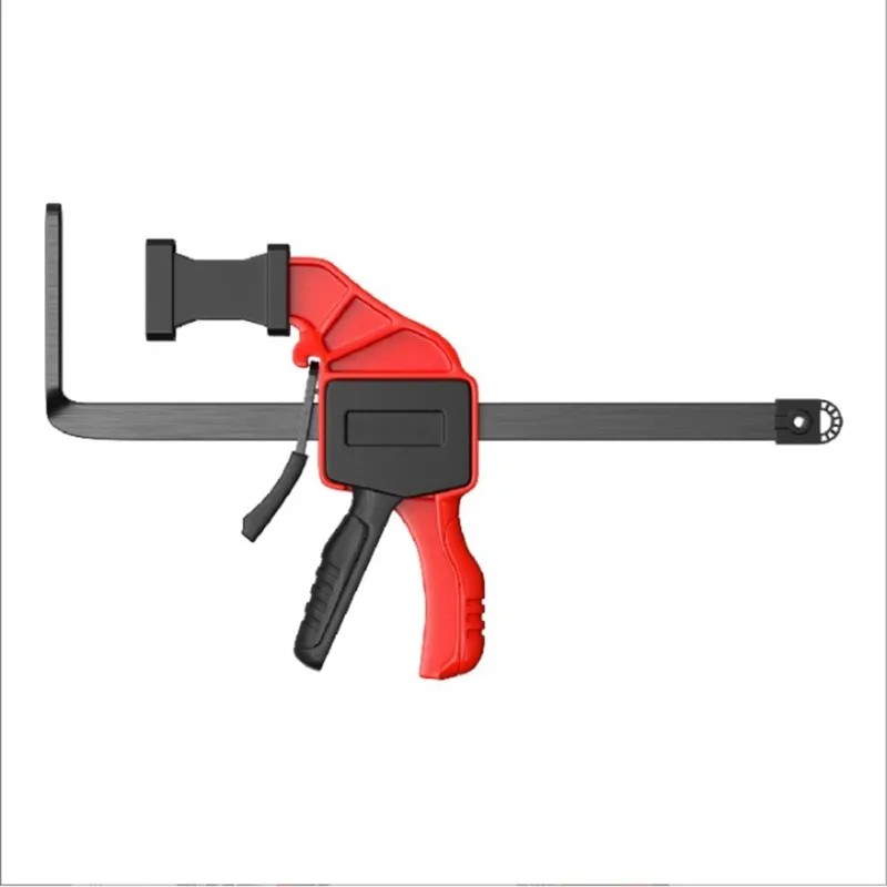 ABMS-Multifunctional Woodworking Clamp For Track Saw With 90Kg Clamping Force Non-Damaging Pad,For Track Saws Guide Slots