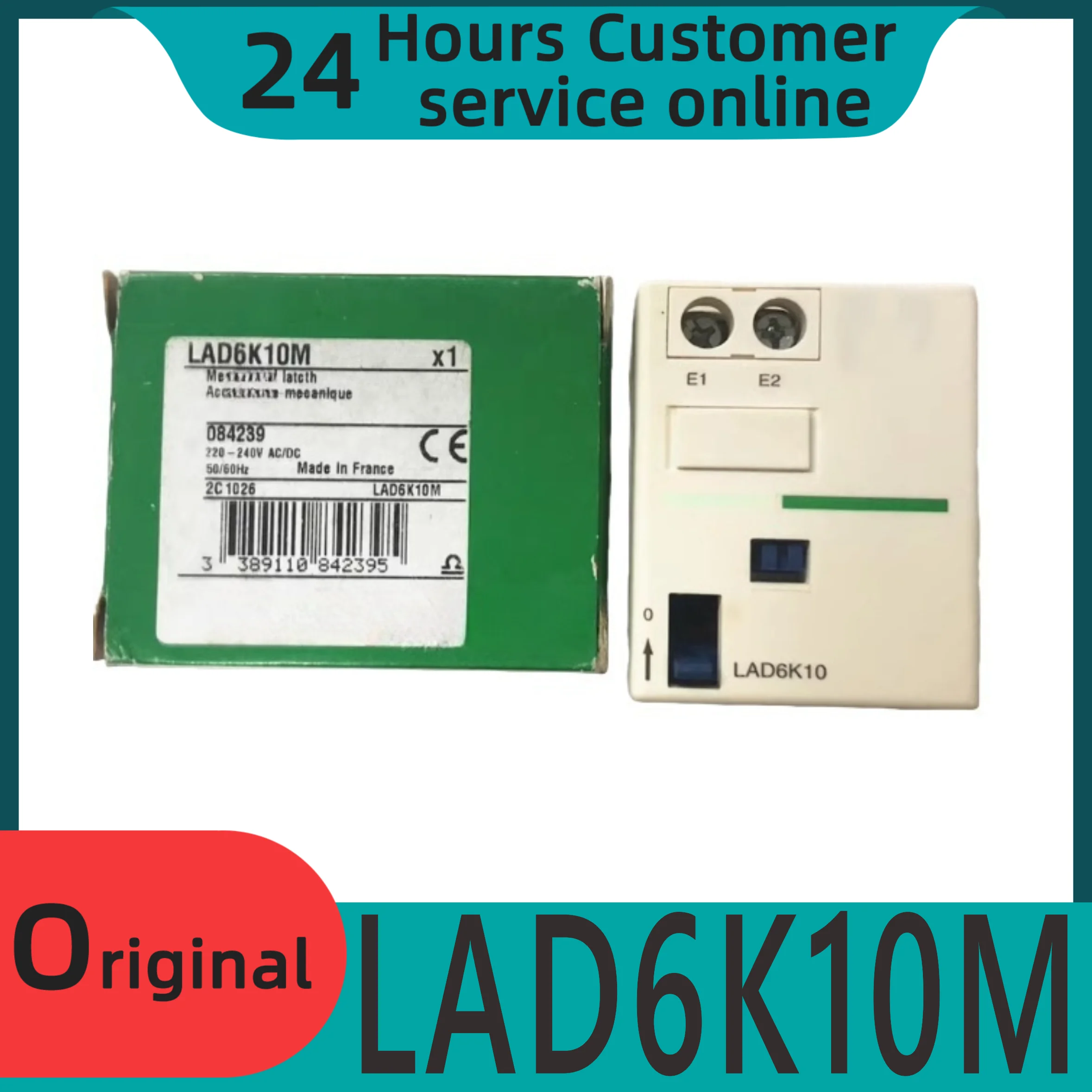 

Brand new original LAD6K10M interlocking module 220/240V LA6DK20M