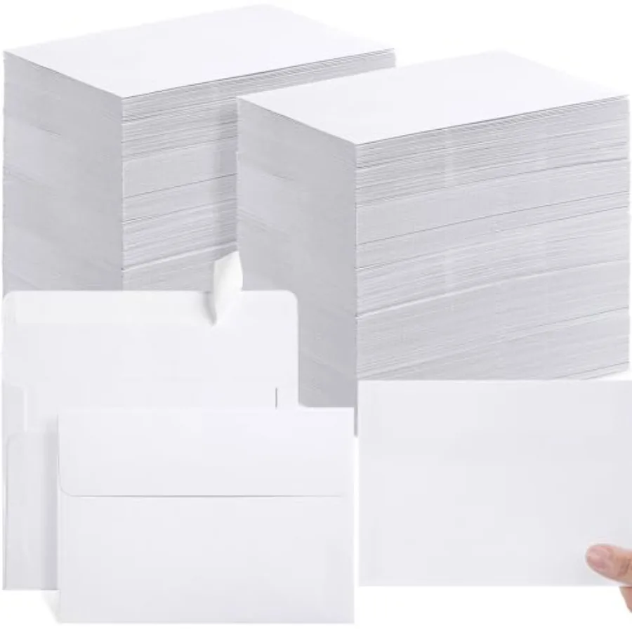 

Pcs A6 Envelopes 4x6 White Envelopes for 4x6 Cards Photos Invitations Wedding Graduation Birthday Bridal Shower Announcements B