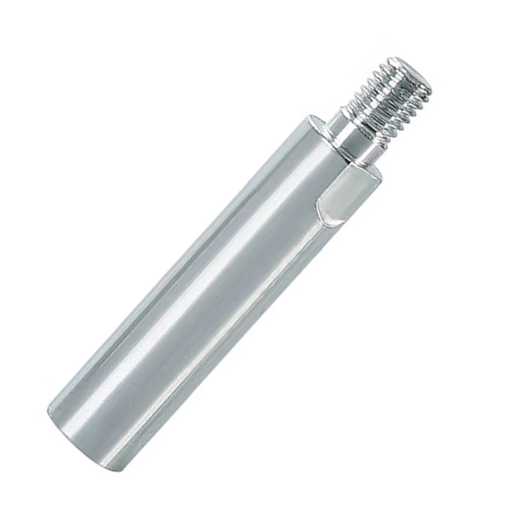 Angle Grinder Extension Rod Silver Connecting Rod 45 Steel 10mm Threaded Hole Polisher Extension Rod 40mm 60mm 80mm