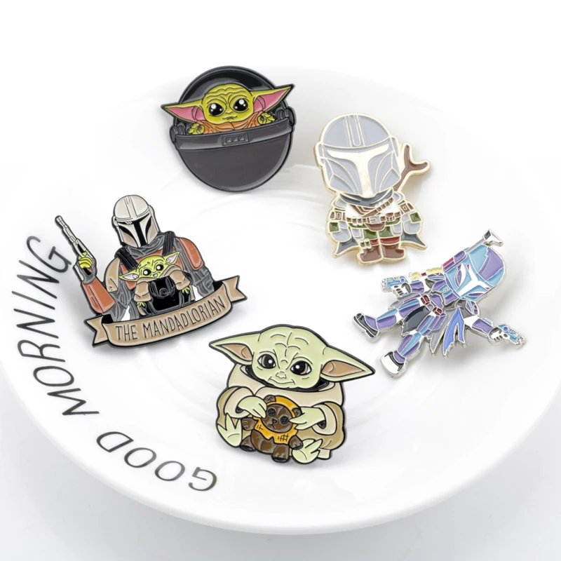 Broche en émail pour femmes, films amusants, Badges à revers, broches Manga pour femmes, bijoux à la mode, accessoires, cadeaux