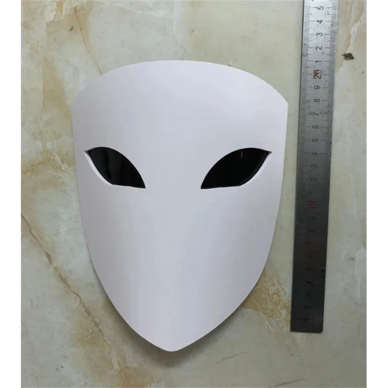 qq78Request7Anime SK∞ SK8 ADAM Cosplay Shindo Ainosuke White Visual Mask Halloween Masquerade Party Anime Costume Prop view 3