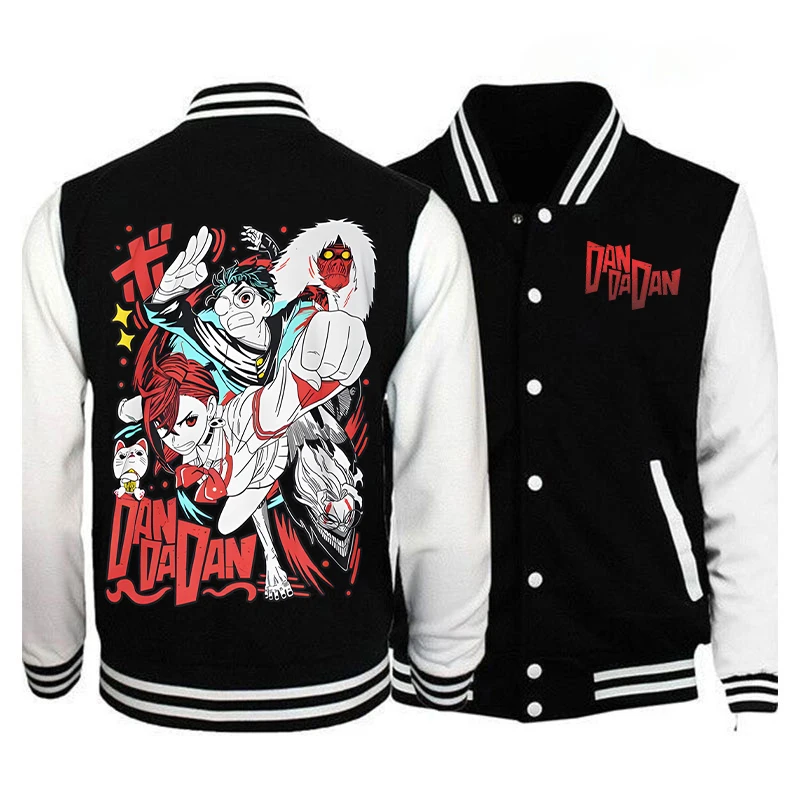 Dandadan Okarun Módní streetwear bunda Pánské Dámské Nové kabáty a bundy Japonská manga Anime Milovníci Oblečení pro dospělé Svrchní oblečení - náhled 2