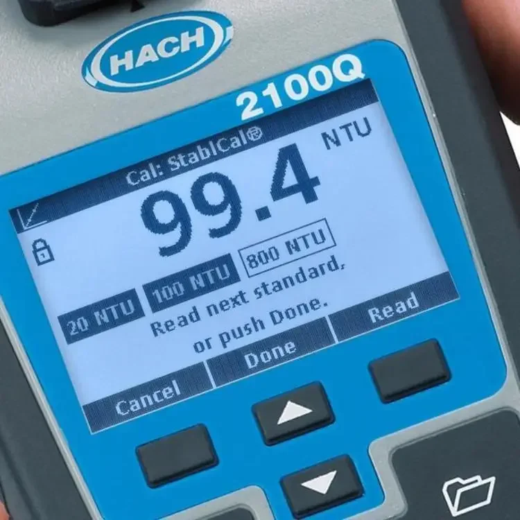 HACH 2100Q مقياس التعكر المحمول مع نسبة الإخراج #2