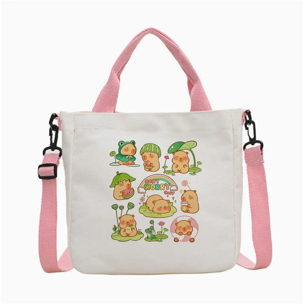 Capybara Kapibara tote bag totebag shopping sac cabas einkaufstasche canvas  femme