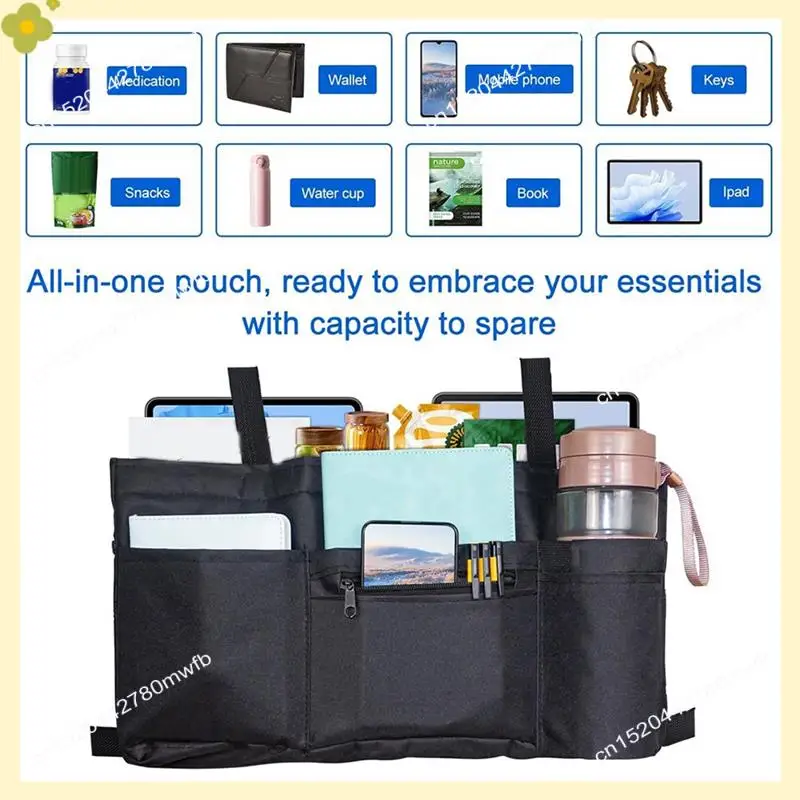 

LDHL Walker Bag With Soft Cooler & Cup Holder,Walker Bags For Folding Walker,Walkerbaskets,Cup Holder For Walker