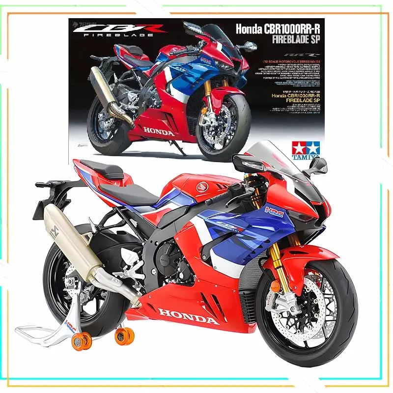 Genuine Original 1/12 Motorcycle Honda CBR1000RR-R FIREBLADE SP Anime Action Figure Toys assembly Gift Collectible ModeL