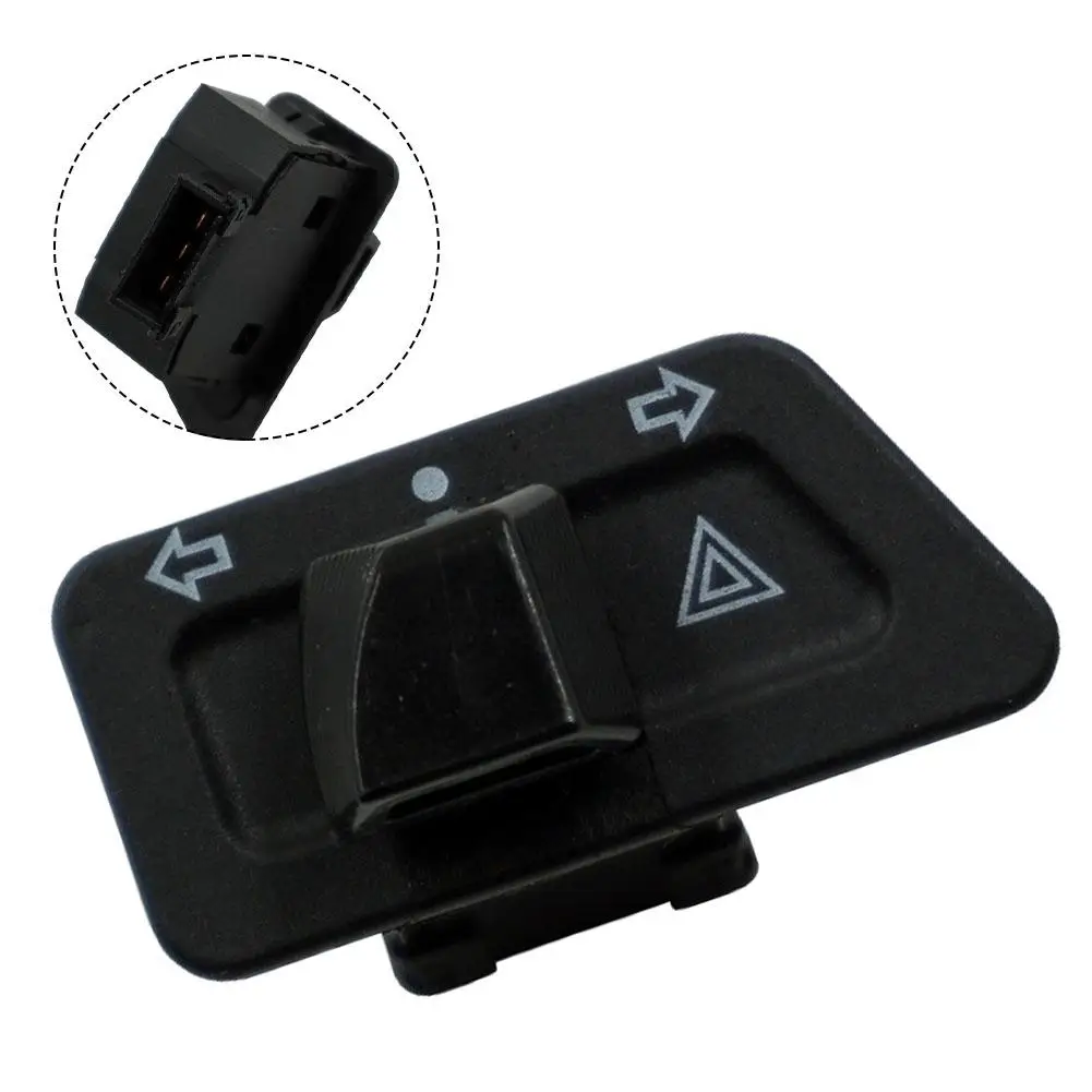 

Durable High Quality Practical Turn Signal Switch Switch Button Parts Plastic Replacements Accessories Black1 Pc