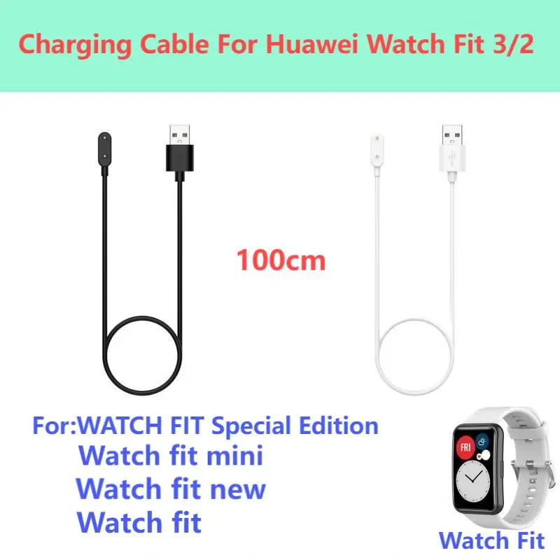 USB Charging Cable For Huawei Watch Fit 3 2 Watch Fit Mini Fit New Watch Cable Charge Wire For Huawei FIT Special Accessories