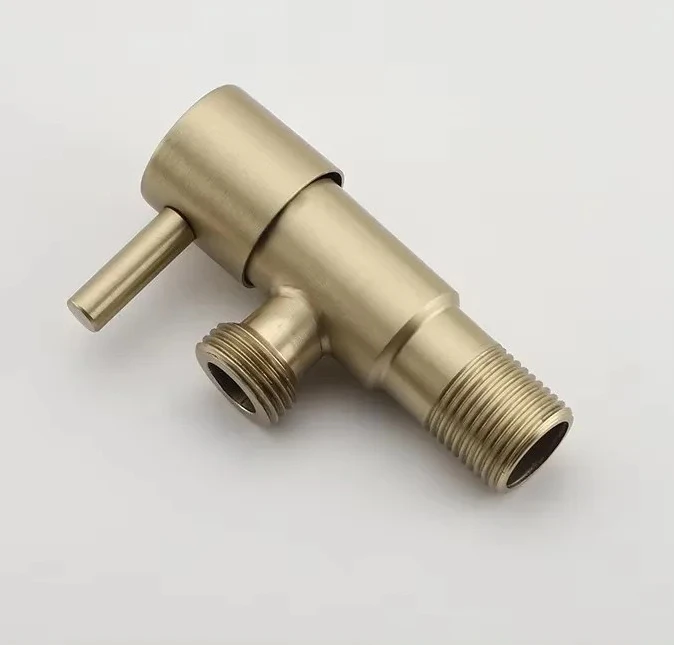 Single Cold Water Valve for Bidet Faucet Durable Replacement Anti Corrosion Stainless Steel Angle Valve Water Easy Flow