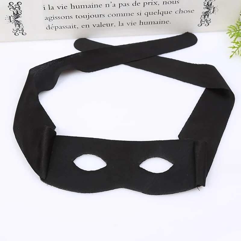 Performance Prom Zorro Eye Mask Halloween Mask Zorro Blindfold Ghost Festival Halloween Props Supplies Cosplay Costume Masks