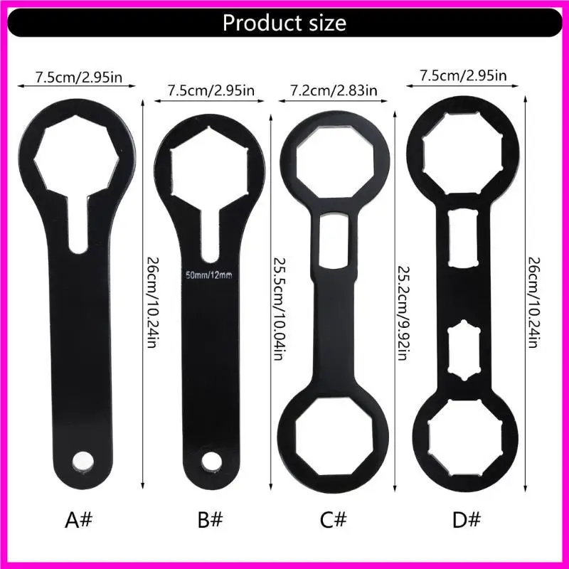 57BE CAPA FILHO FIXA FIXA FIXA PARA FILHO PARA 49mm/50mm/46mm Ferramenta manutenção tampas garfo