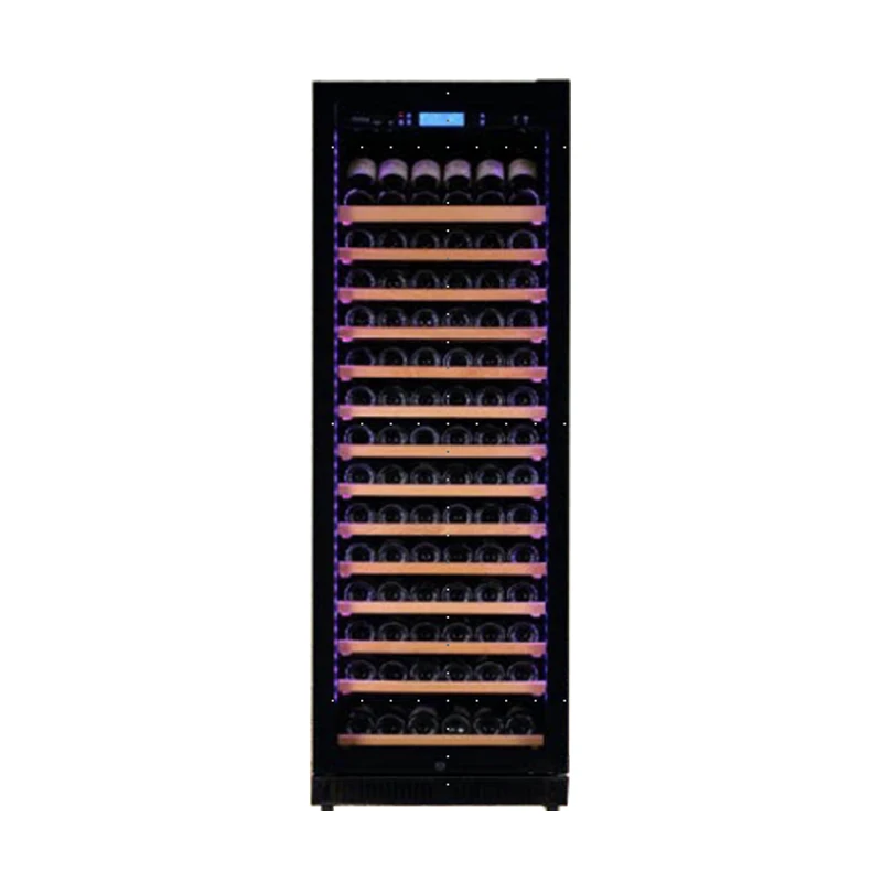 430L Compact Mini Single Door Refrigerator Freezer with Popsicle Glass Door Display Electric Wine Cooler Direct Factory Supply