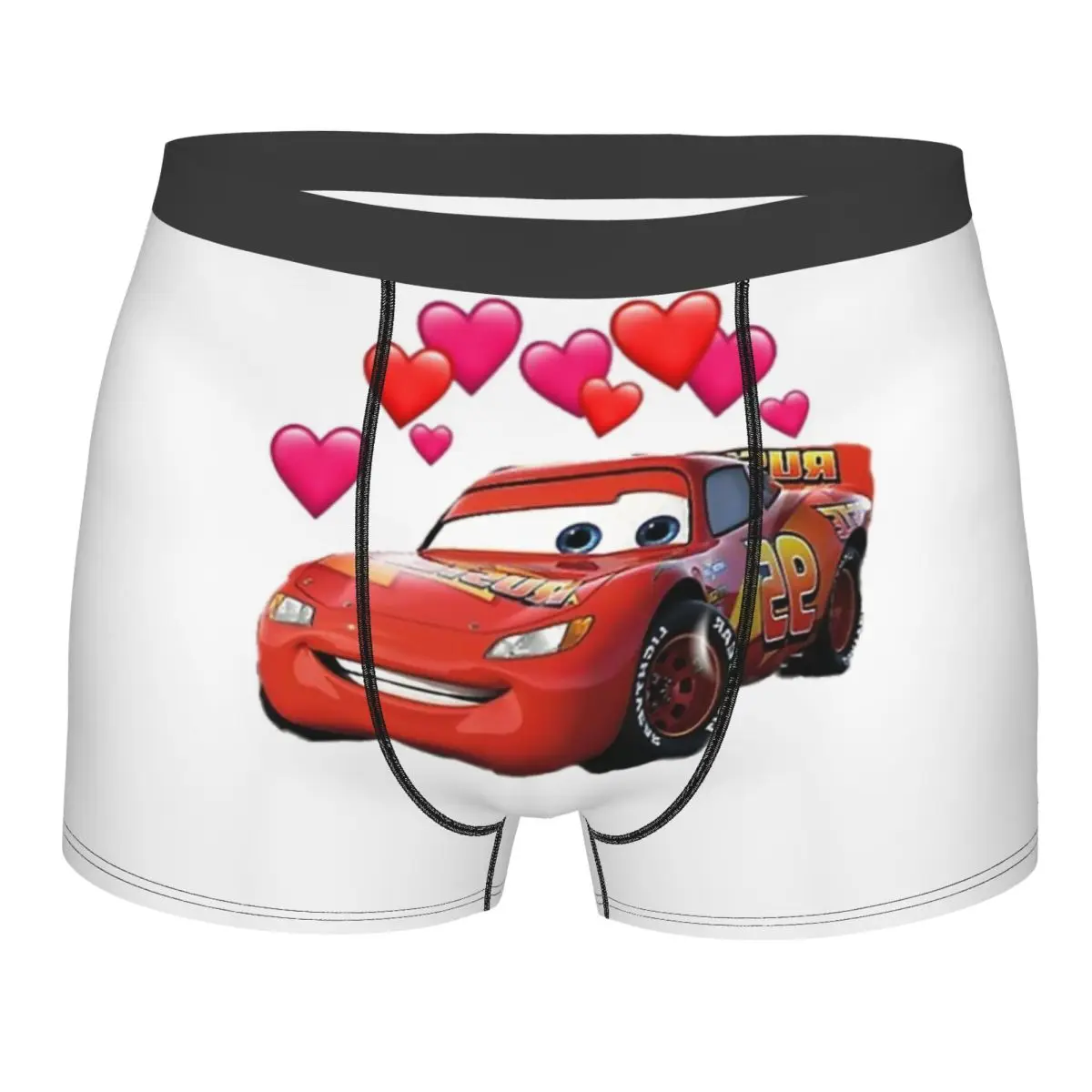 

Lightning Mcqueen Cars Boxer Shorts Men 3D Printed Male Breathbale Underwear Panties Briefs