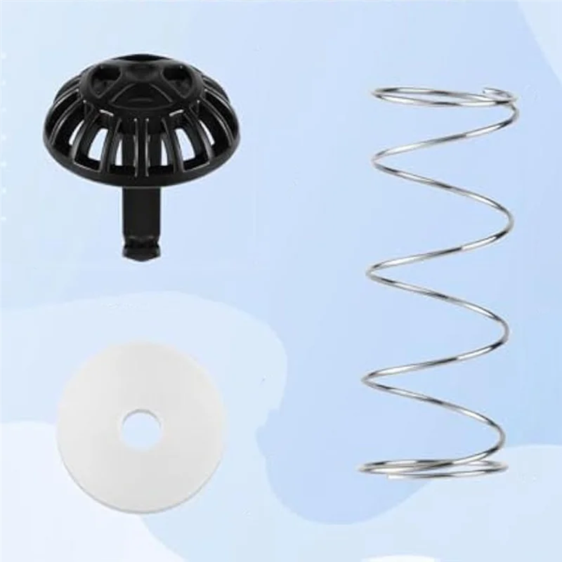 ABRG-Cuisinart DCC-1200 호환 커피 머신 교체용 브루 바스켓(하단 스프링 장착형 스토퍼 키트 포함)