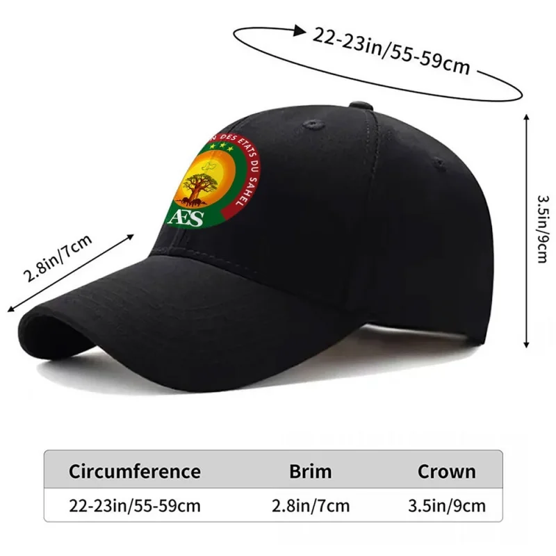 Sahel Alliance AES Minimalist Light Baseball Cap – Lightweight Unisex Outdoor Sports Hat