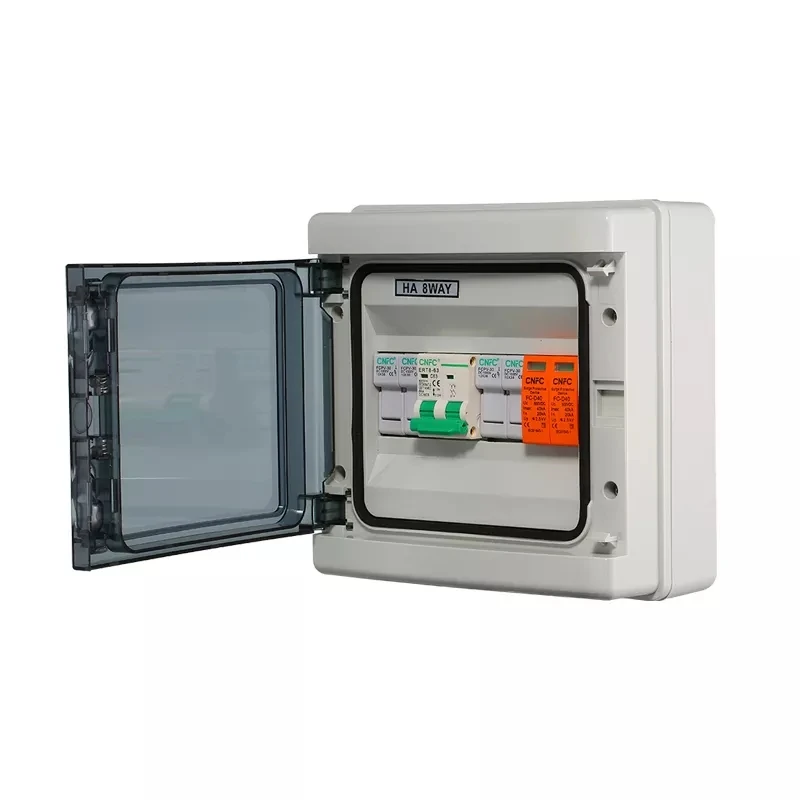 2025 Hot Sale Saipwell Photovoltaic Array DC Solar Combiner Box | IP65 | 4-25 String Solar Array PV Combiner Box