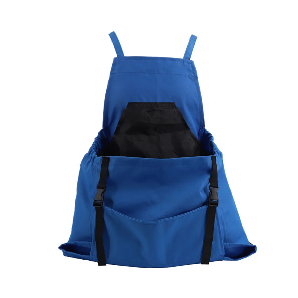 Versatile Gardening Tool Waterproof Gardening Apron Garden Work Blue Oxford Cloth Material Tear Resistant Fabric
