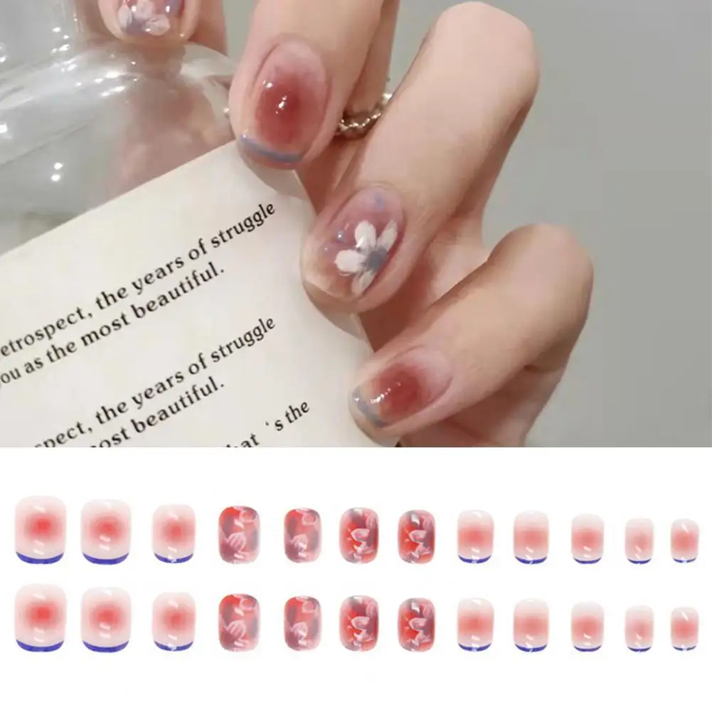 

Fake Tips Fashion Blush Pink Nail Tips Wide Application Lightweight Nail Patch