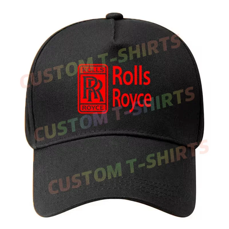 

Black Cap Rolls RoycesLogo Baseball Cap Snapback Caps Casquette Hats Fitted Casual Gorras Hip Hop Dad Hats Unisex