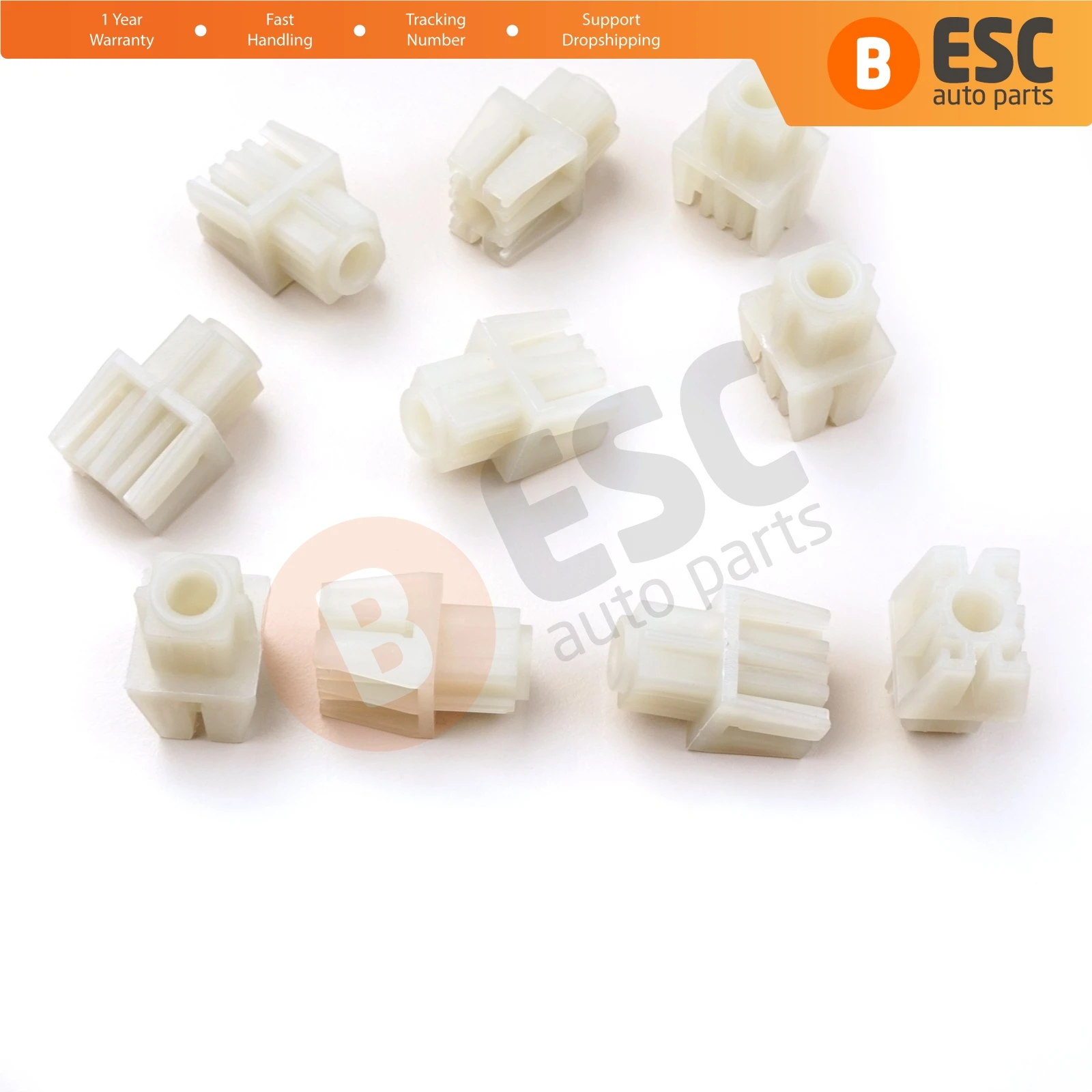 ESC Auto Parts ECP056 10 Pieces Cable End Rope Dowel for Window Regulator Winder Mechanism Type BCP056 Fast Handling